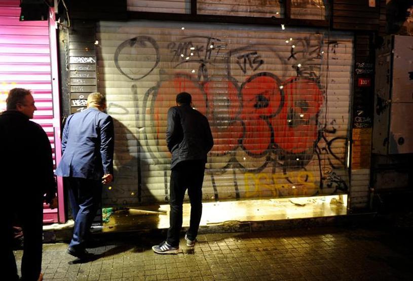 Bombalı saldırının ardından İstiklal Caddesi