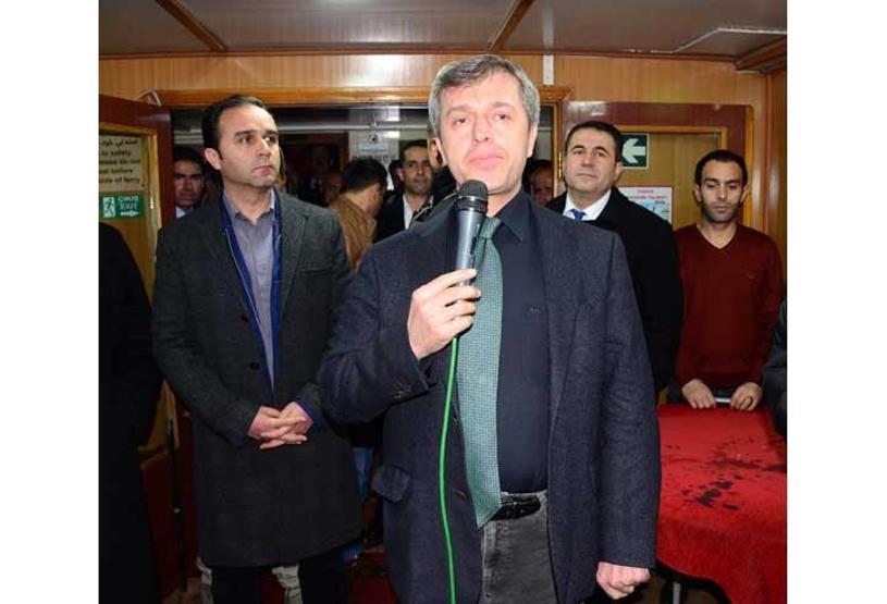 Bitliste Nevruz güvenlik gerekçesiyle feribotta kutlandı