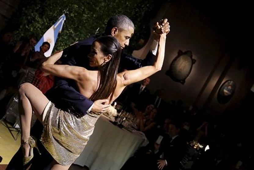 Obama tango yaptı