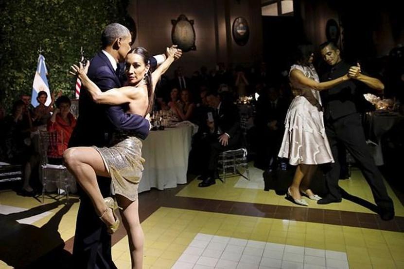 Obama tango yaptı