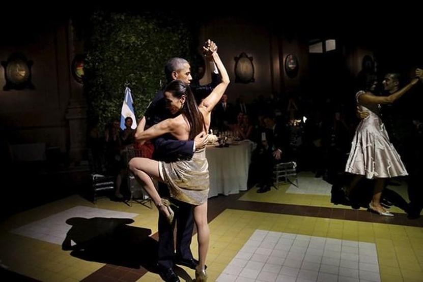 Obama tango yaptı