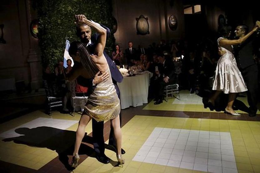 Obama tango yaptı