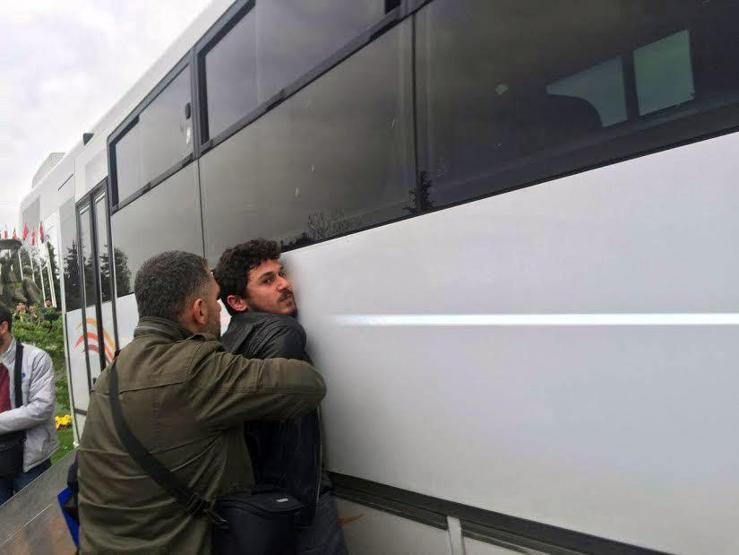 Üniversitede Ensar Vakfı protestosu
