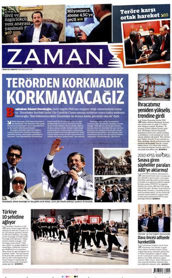 2 Nisan 2016 gazete manşetleri