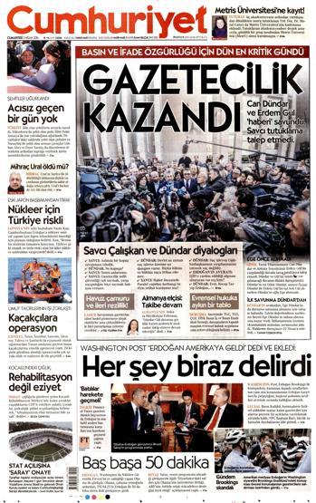 2 Nisan 2016 gazete manşetleri