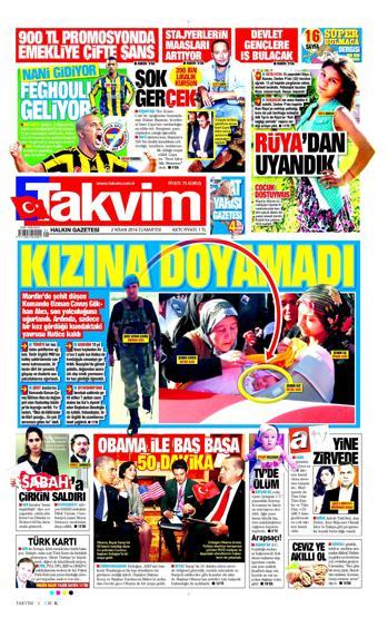 2 Nisan 2016 gazete manşetleri