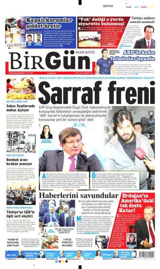 2 Nisan 2016 gazete manşetleri
