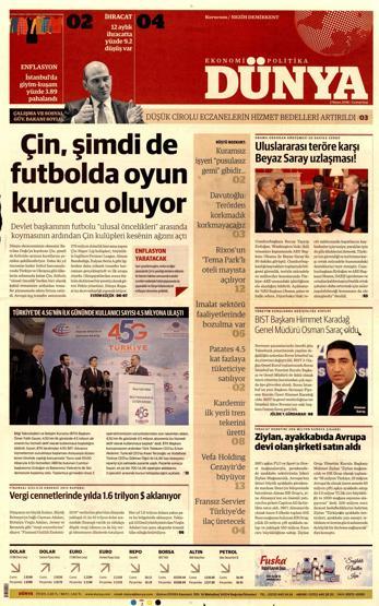 2 Nisan 2016 gazete manşetleri