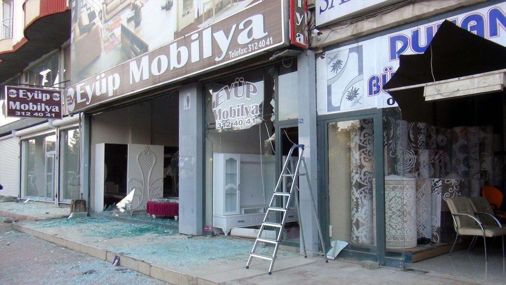 Kızıltepedeki korkunç saldırıdan kareler