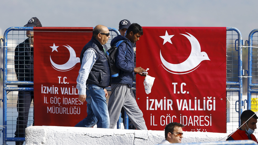 İlk göçmen grubu Türkiyede