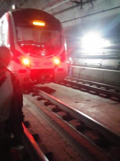Marmaray raydan çıktı