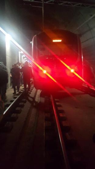 Marmaray raydan çıktı
