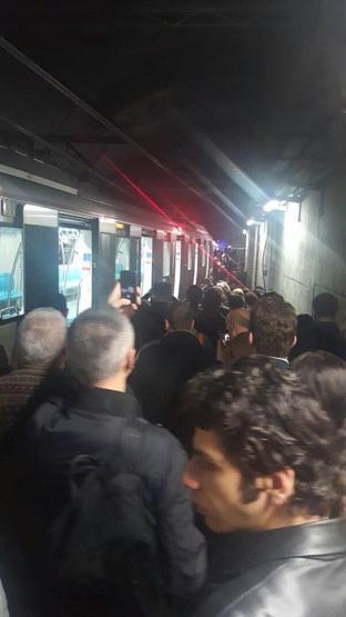 Marmaray raydan çıktı