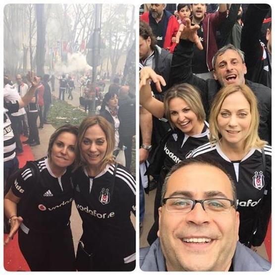 Ünlüler Vodafone Arena’ya akın etti