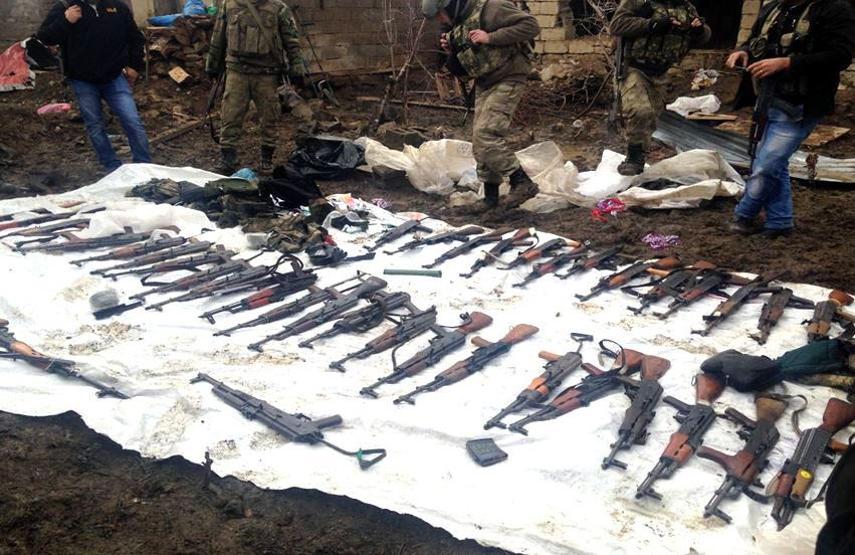 PKKnın cansız mankenleri bulundu