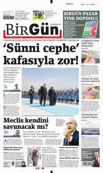 Günün gazete manşetleri (17.04.2016)