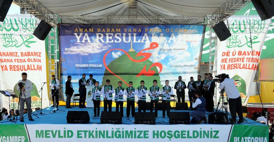 Diyarbakırda Kutlu Doğum etkinliği