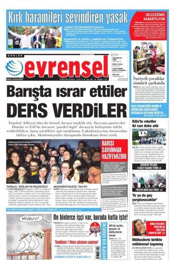 Gazete manşetleri (23.Nisan.2016)