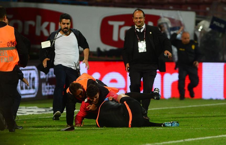 İşte Trabzondaki saldırı anı