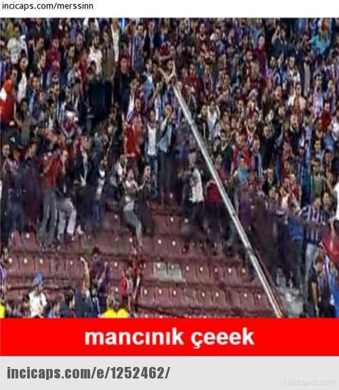 Trabzonspor - Fenerbahçe maçı capsleri