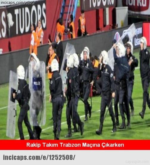 Trabzonspor - Fenerbahçe maçı capsleri