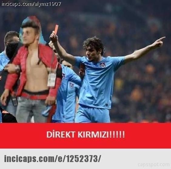 Trabzonspor - Fenerbahçe maçı capsleri