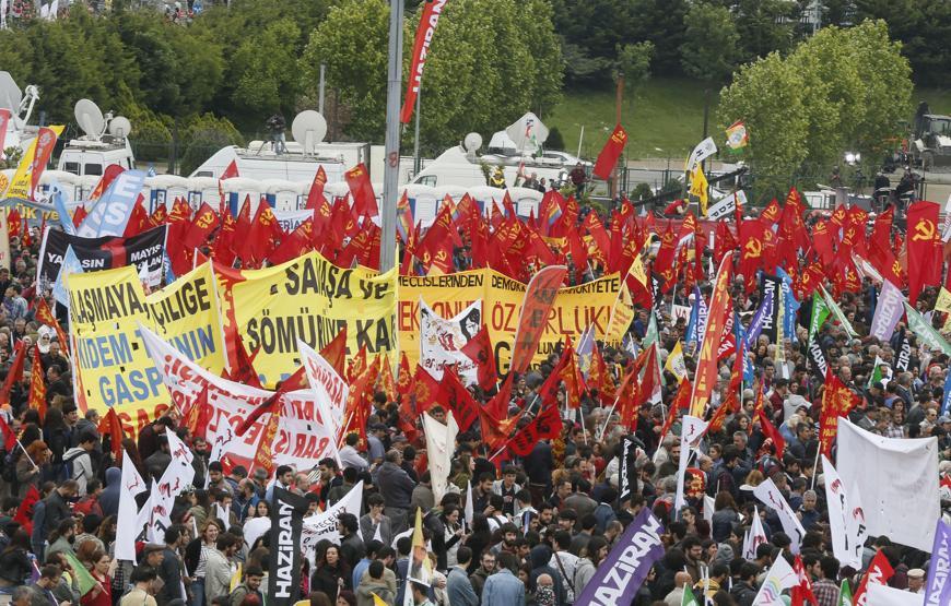 İstanbuldan 1 Mayıs kareleri