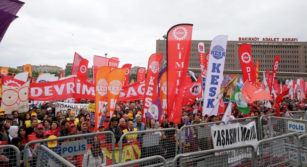 İstanbuldan 1 Mayıs kareleri