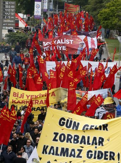 İstanbuldan 1 Mayıs kareleri