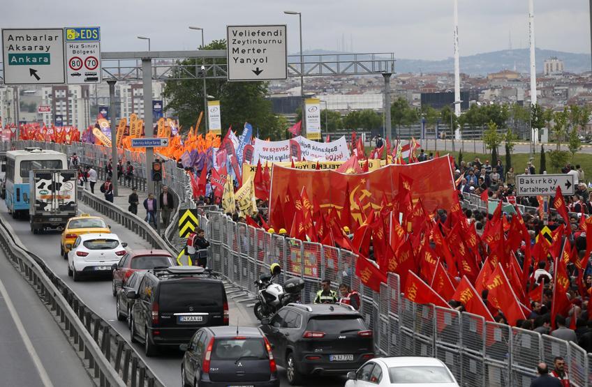 İstanbuldan 1 Mayıs kareleri