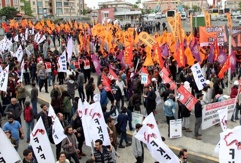 İstanbuldan 1 Mayıs kareleri
