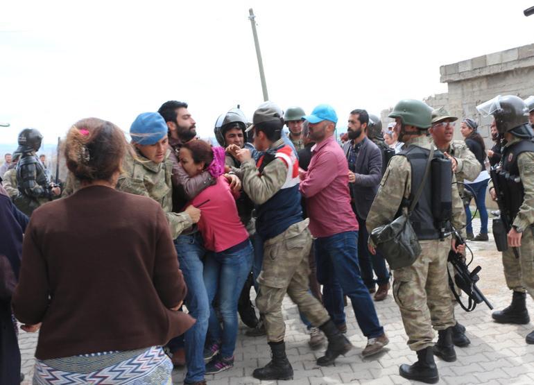 Kahramanmaraşta konteyner kent gerginliği: 18 gözaltı