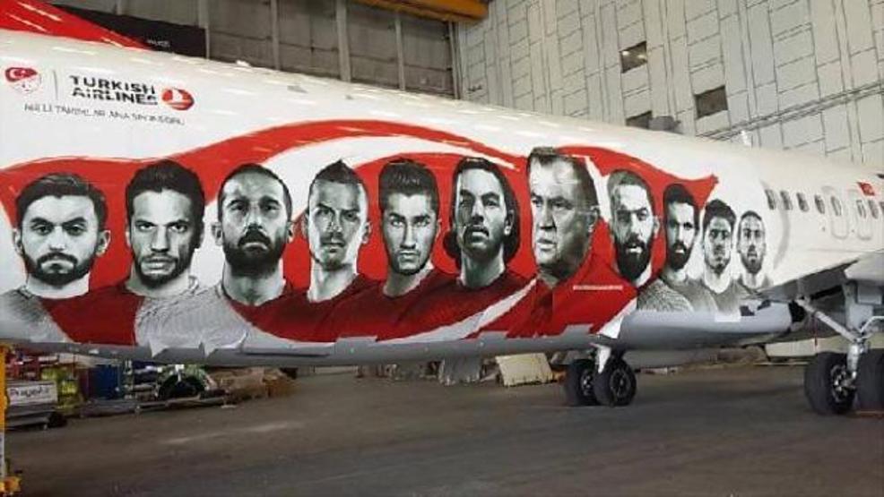 THYnin süslediği uçağa göre A Milli Takımın Euro 2016 kadrosu