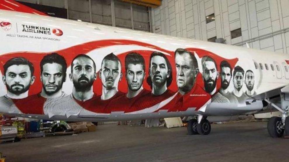 THYnin süslediği uçağa göre A Milli Takımın Euro 2016 kadrosu