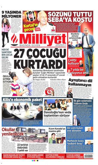 17 Mayıs 2016 gazete manşetleri