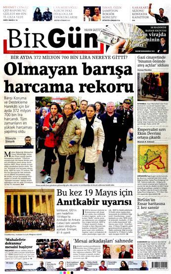 17 Mayıs 2016 gazete manşetleri