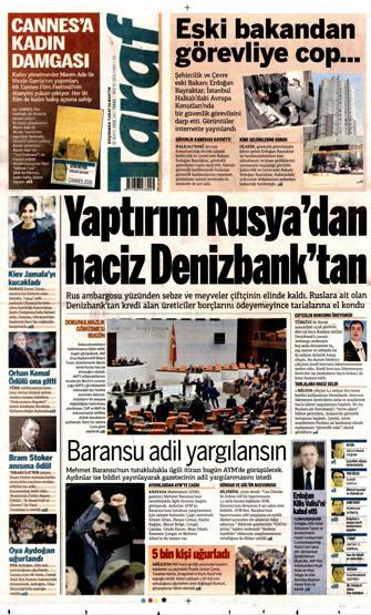 17 Mayıs 2016 gazete manşetleri