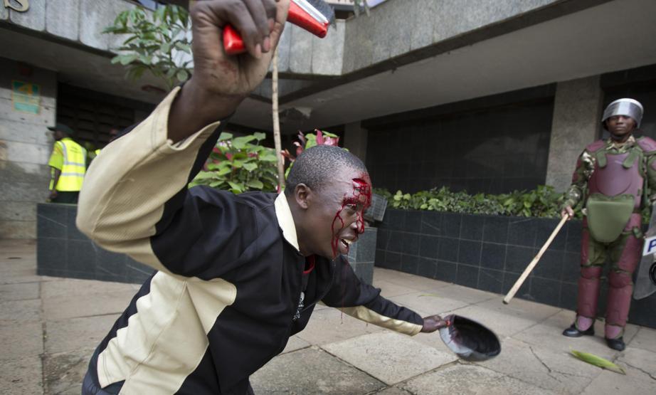 Kenya polisinden sert müdahale