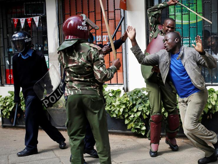 Kenya polisinden sert müdahale