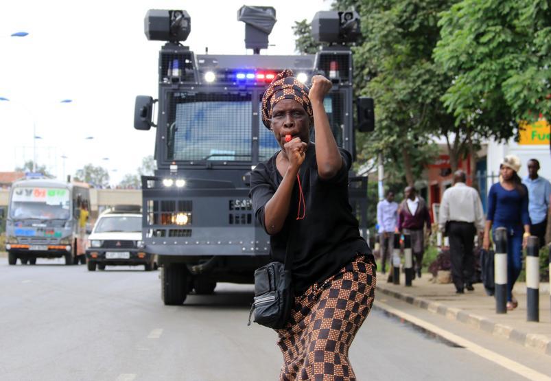 Kenya polisinden sert müdahale