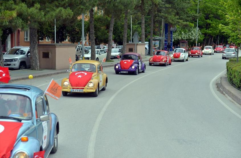 Eskişehirde vosvoslarla Teröre Hayır konvoyu