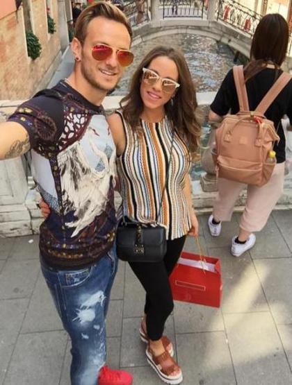 Rakitic ve sevgilisi Venedikte