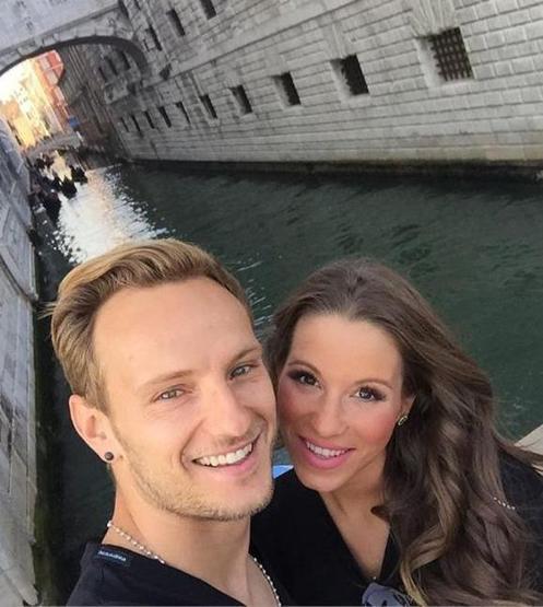 Rakitic ve sevgilisi Venedikte