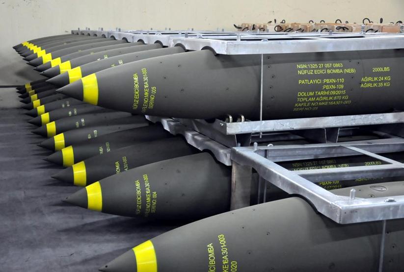 Türkiyenin ilk sığınak delici bombaları