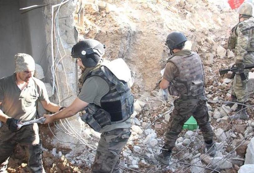 Mardin Nusaybinde cephanelik ele geçirildi