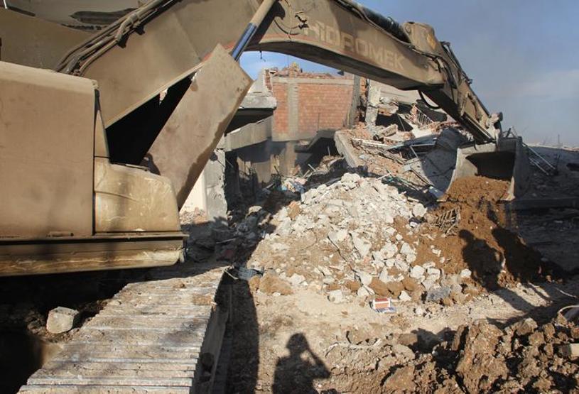 Mardin Nusaybinde cephanelik ele geçirildi