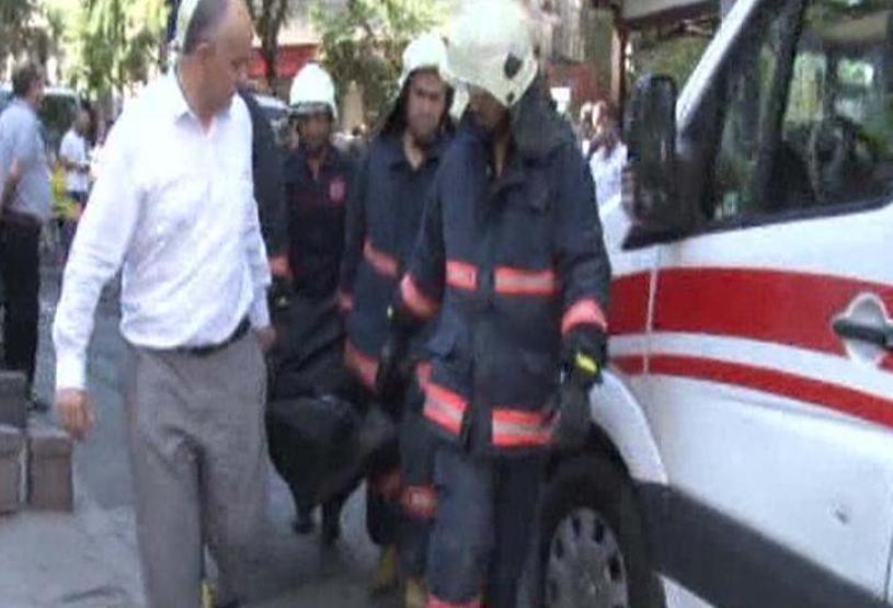 Cihangirde patlamanın izleri