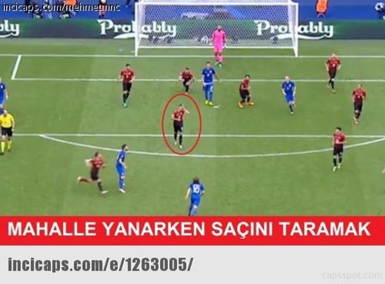 Türkiye - Hırvatistan maçı capsleri