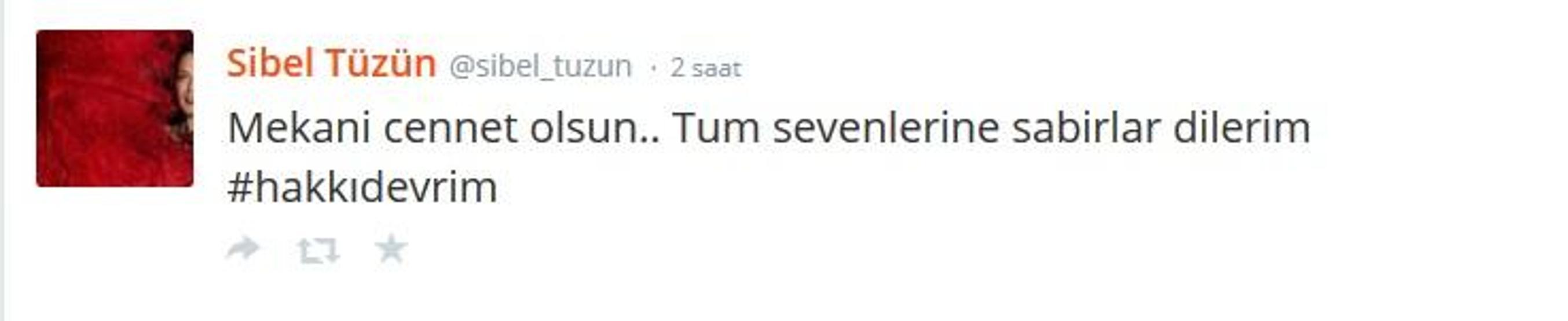Hakkı Devrimin ardından ünlüler ne dedi