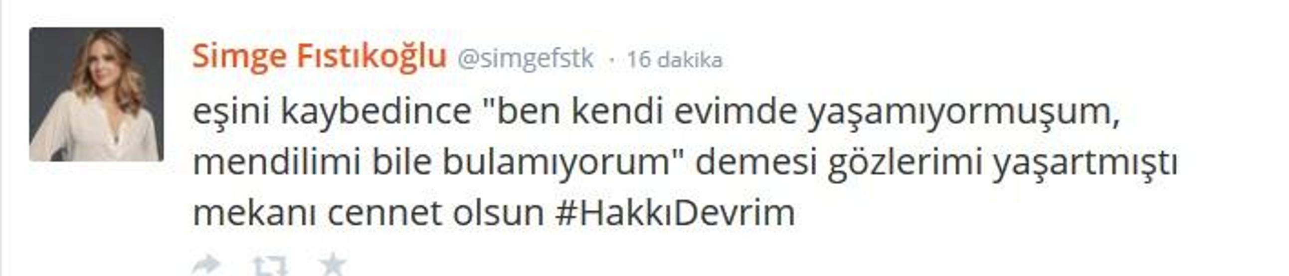 Hakkı Devrimin ardından ünlüler ne dedi